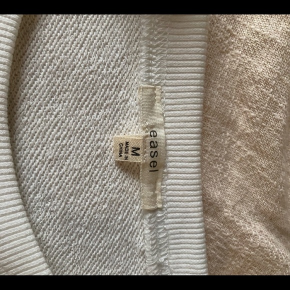 Boutique Cord Striped oversized Sweatshirt - Picture 3 of 7